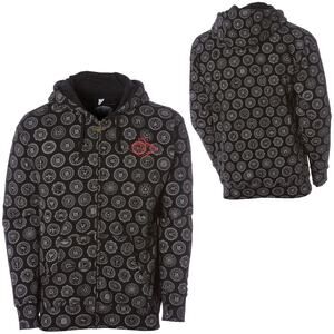 NEW Large BURTON Seals Sleeper Hoodie Full-Zip Travel Toothbrush Pillow EyeMask